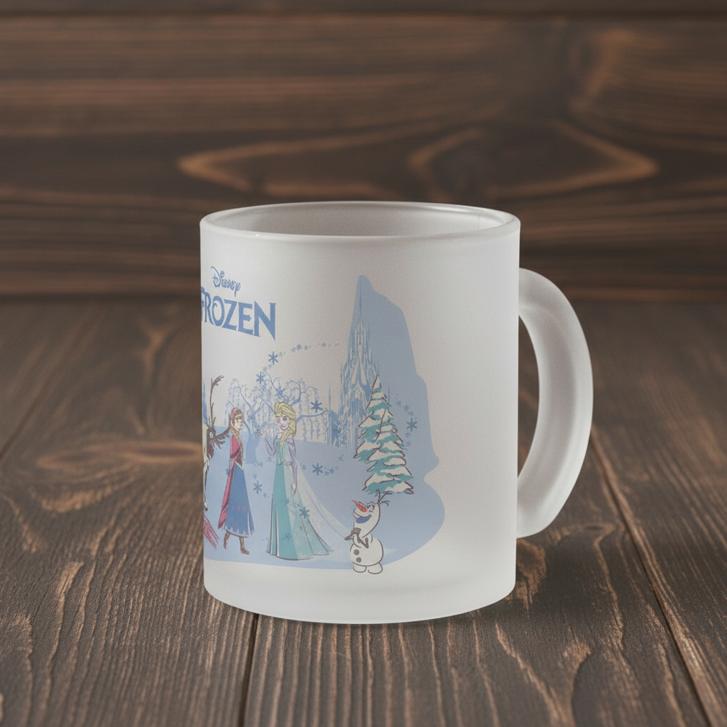 Frozen Character Printed Ceramic Mug For Everyday Use
