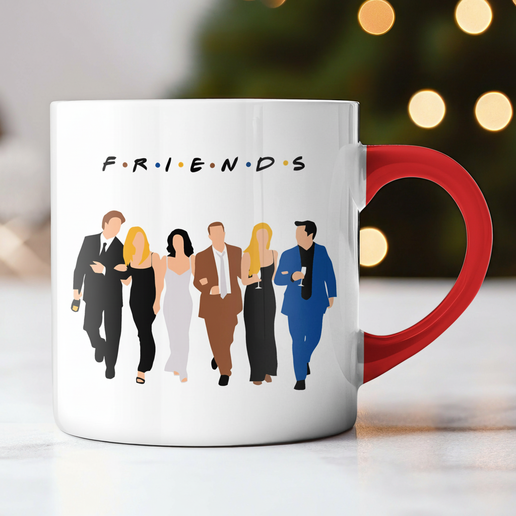 Friends Theme Group Ceramic Mug