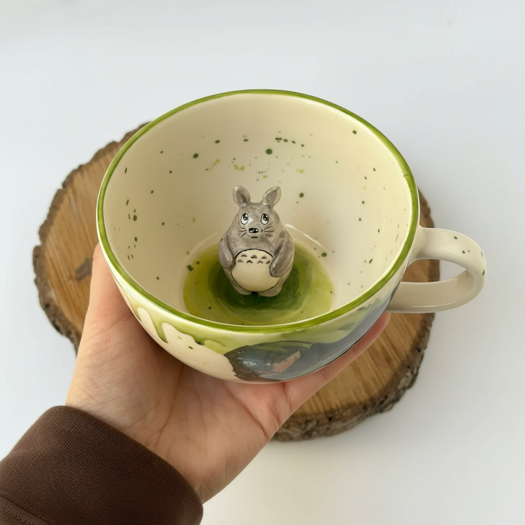 Forest Spirit Sculpted Cup