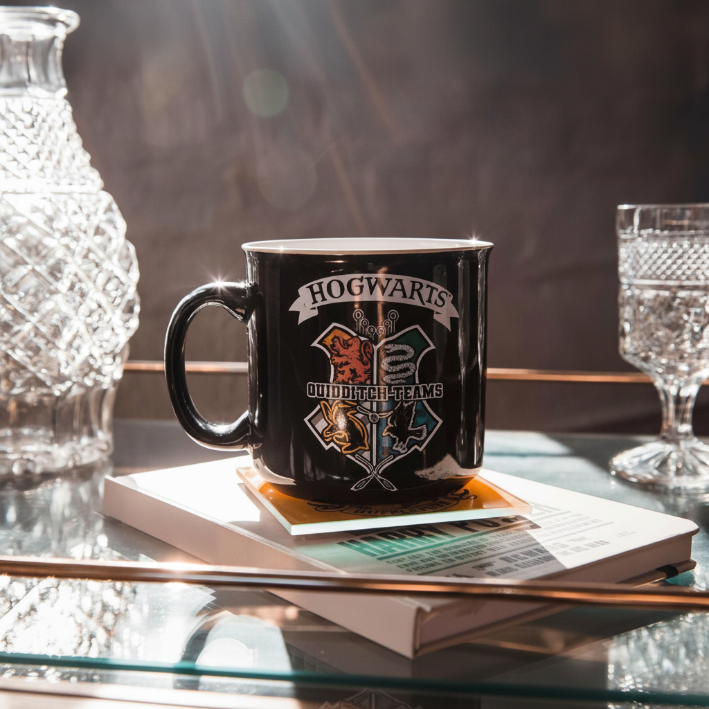 Harry Potter Quidditch Crest Ceramic Camper Mug