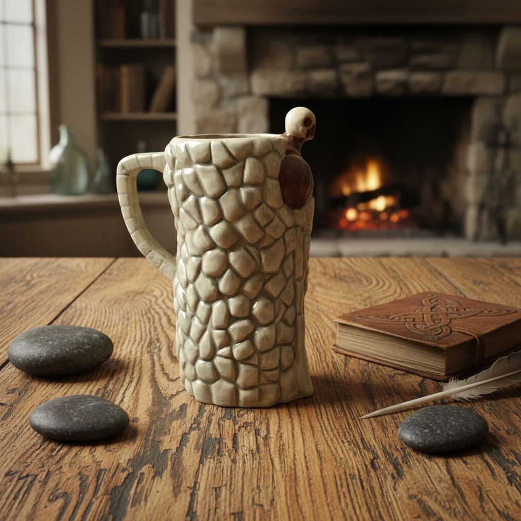 Attack On Titan Inspired Colossal Molded Ceramic Stein Mug