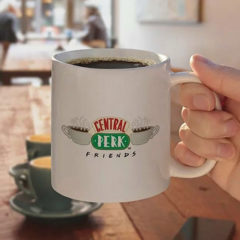 Friends Central Perk Logo Ceramic Coffee Mug