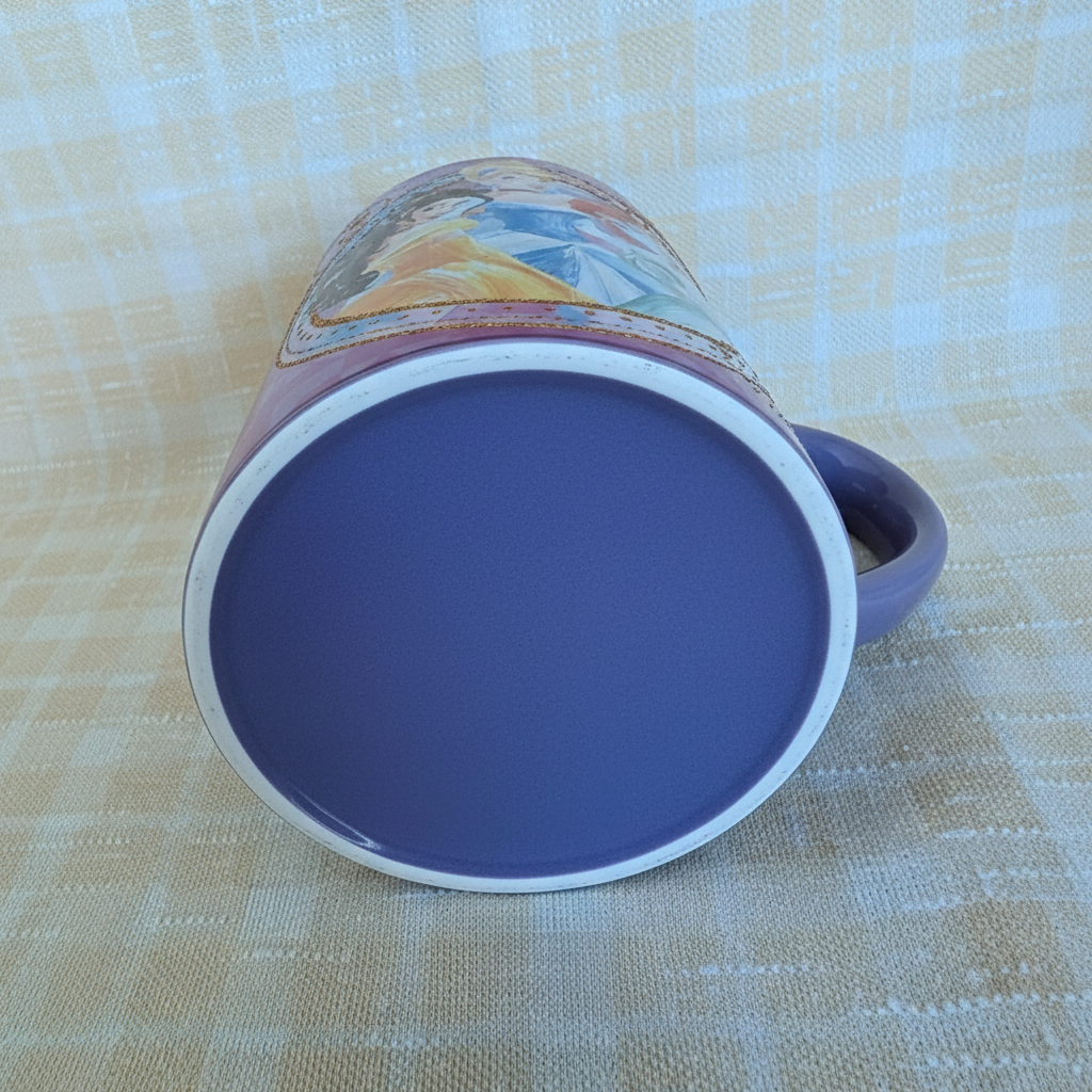 Elegant Princess Trio Design Ceramic Mug