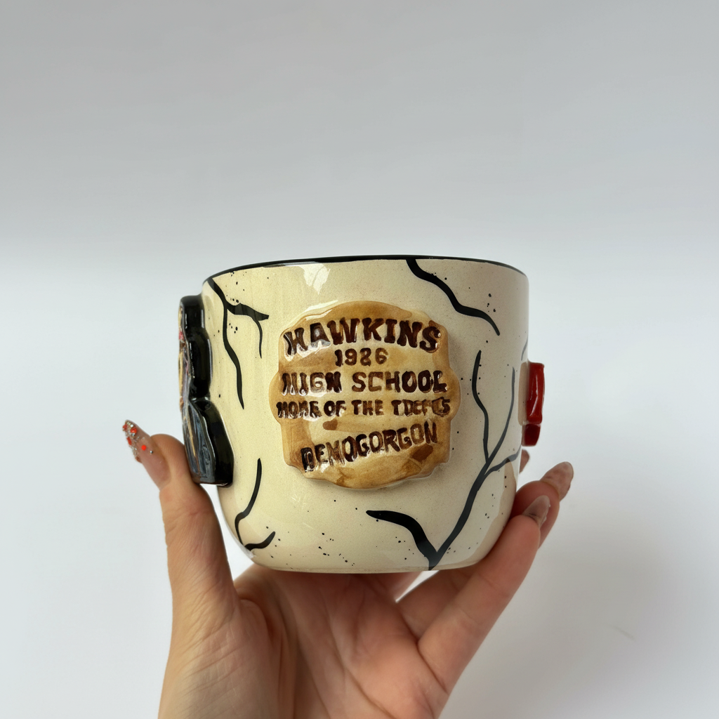 Handmade Character Inspired Conceptual Ceramic Mug