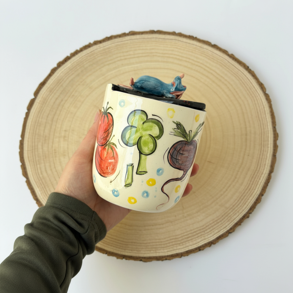 Handmade Ceramic Glazed Beverage Mug Cup