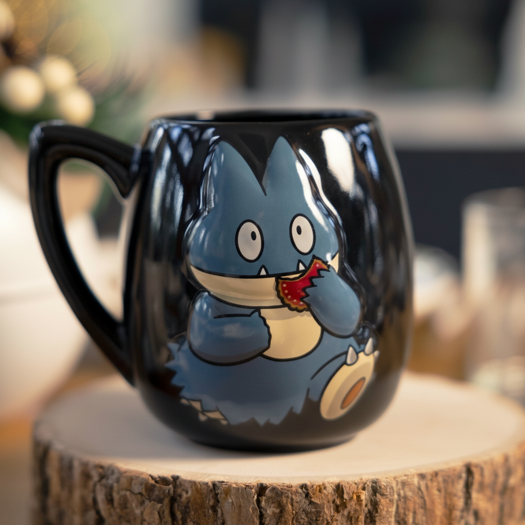 Munchlax Pokémon Holiday 19.6 oz. Mug