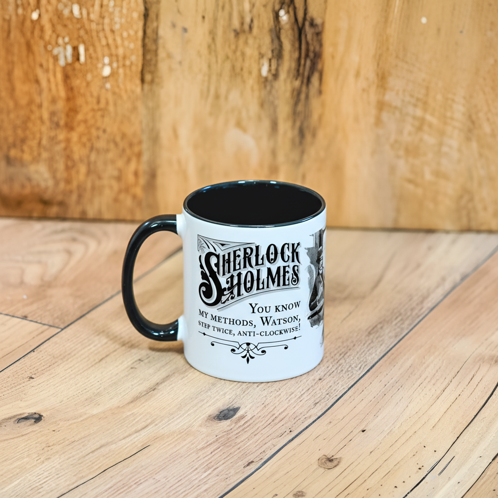 Sherlock Holmes Victorian Strand Magazine Ceramic Mug