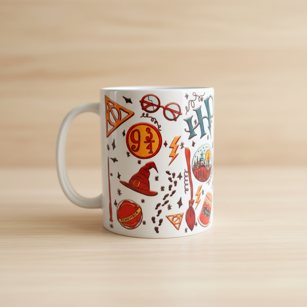 Harry Potter themed ceramic mug