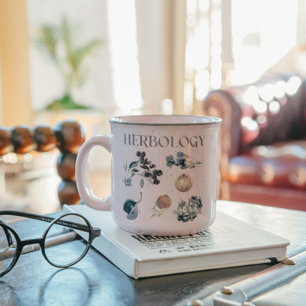 Harry Potter Herbology Ceramic Camper Mug
