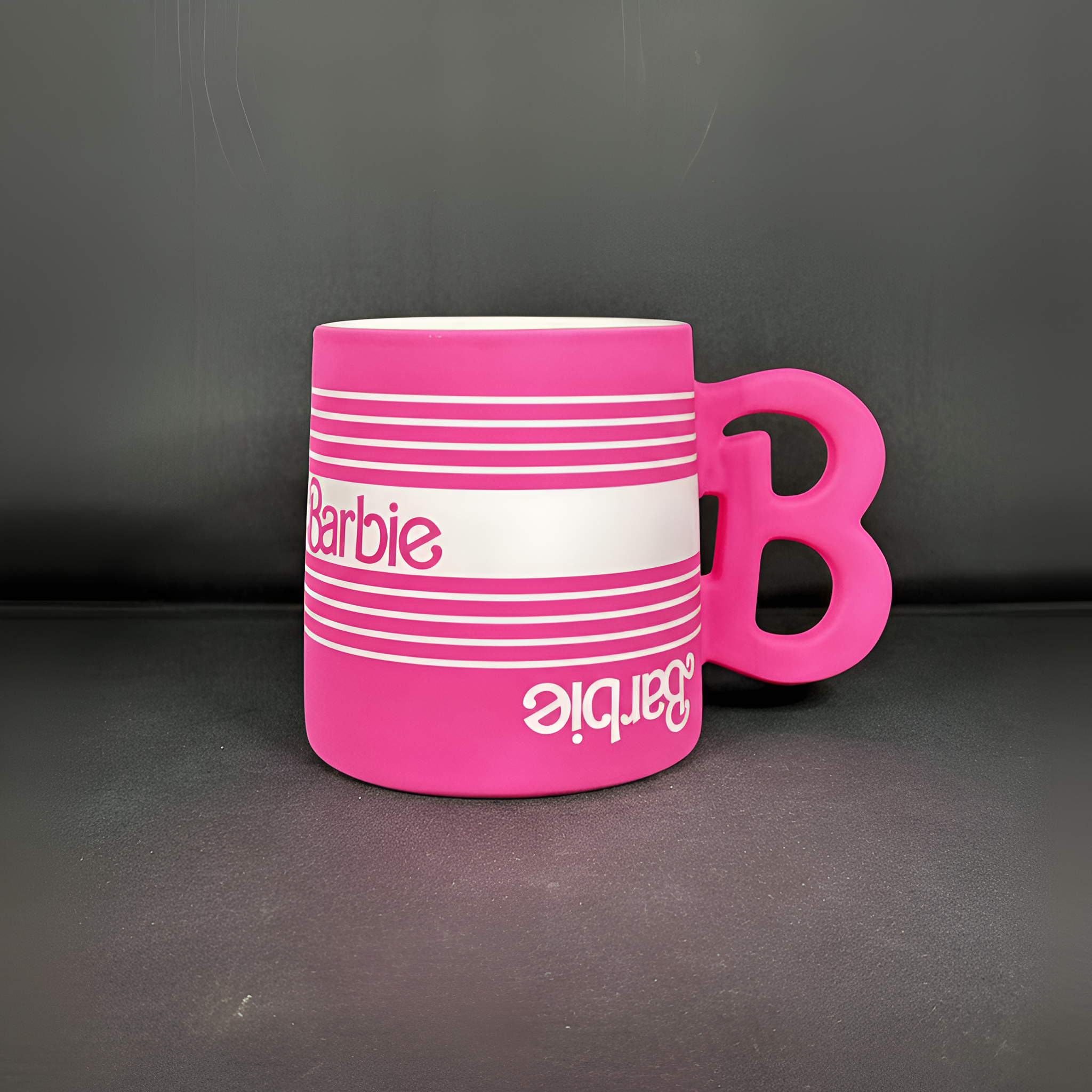 Barbie Pink Coffee Mug Barbie Movie Souvenir Stoneware Coffee Cup