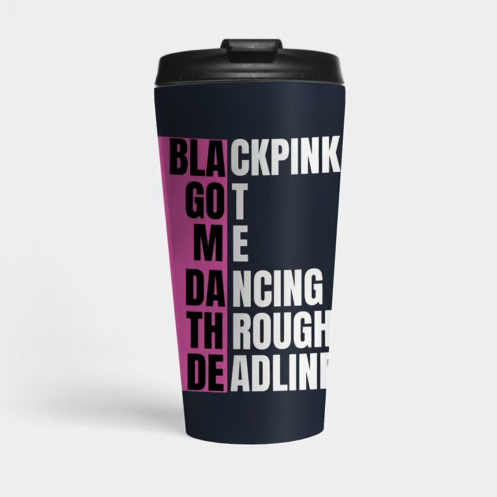 Blackpink Music Concert Inspired Ceramic Travel Coffee Mug
