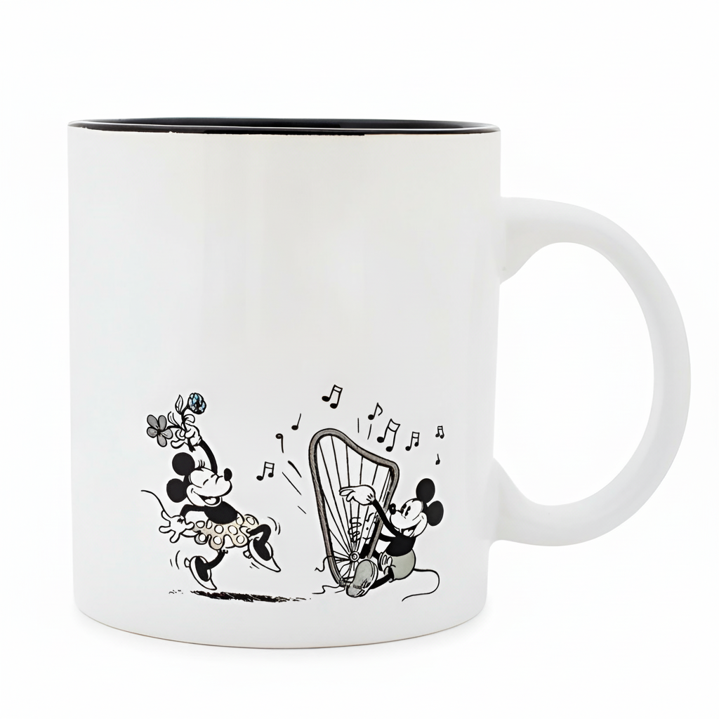 100 Years Of Wonder Printed With Mickey And Minnie Design Mug 