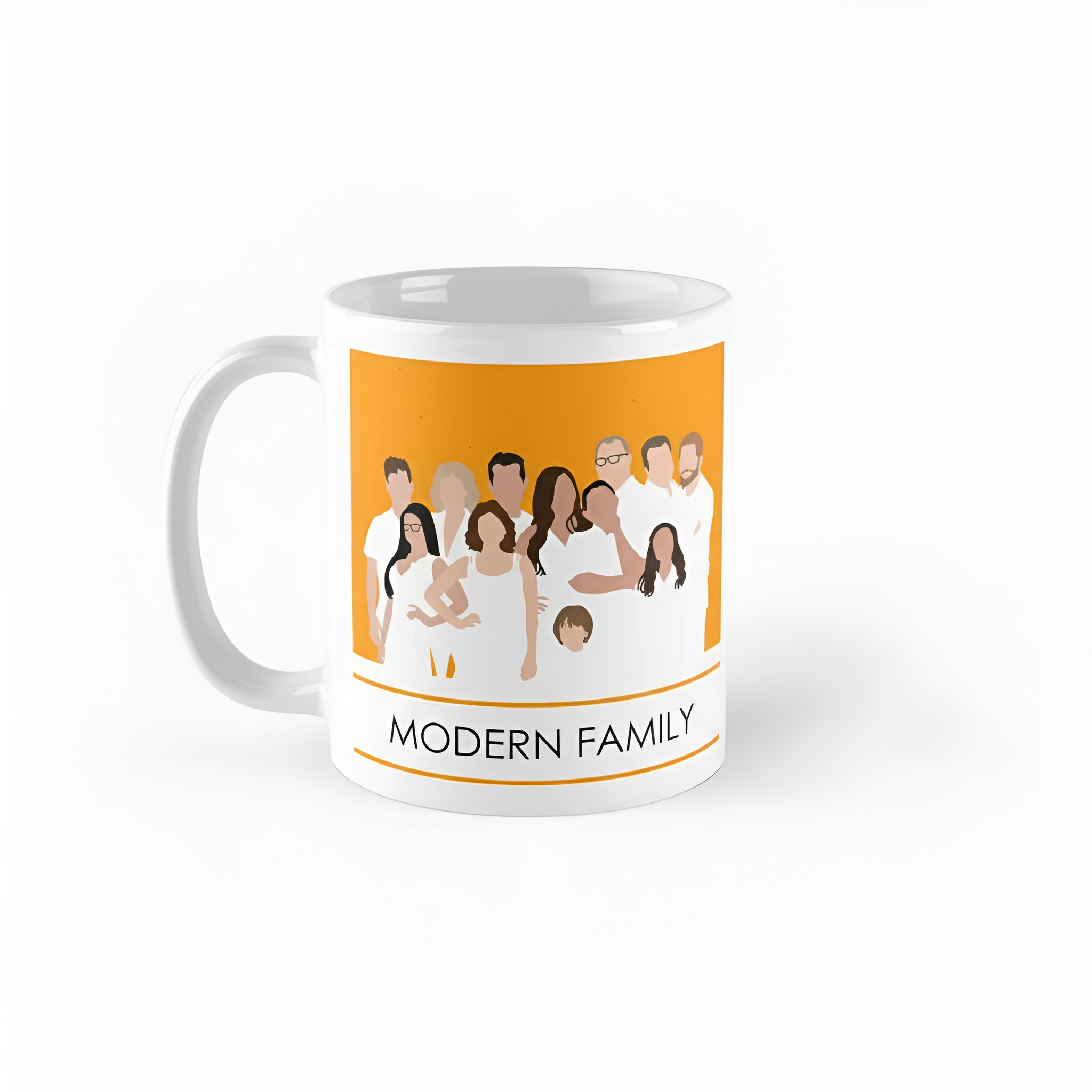 Modern Family TV Show Print Coffee Mug