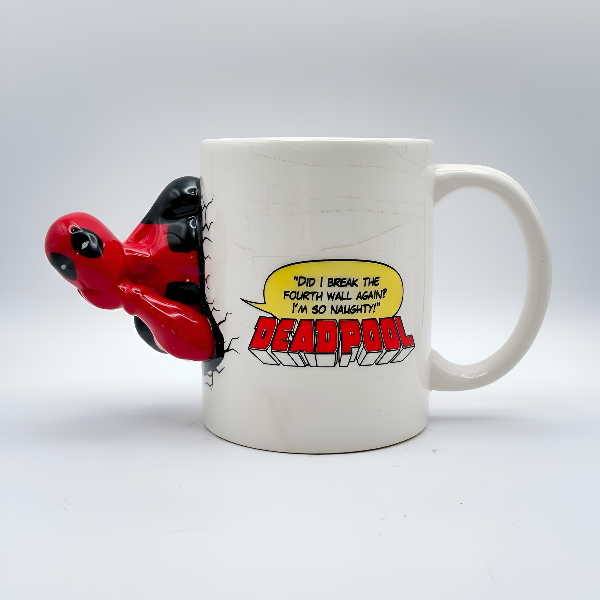 Deadpool Marvel Character Themed Ceramic 3D Sculpted Mug