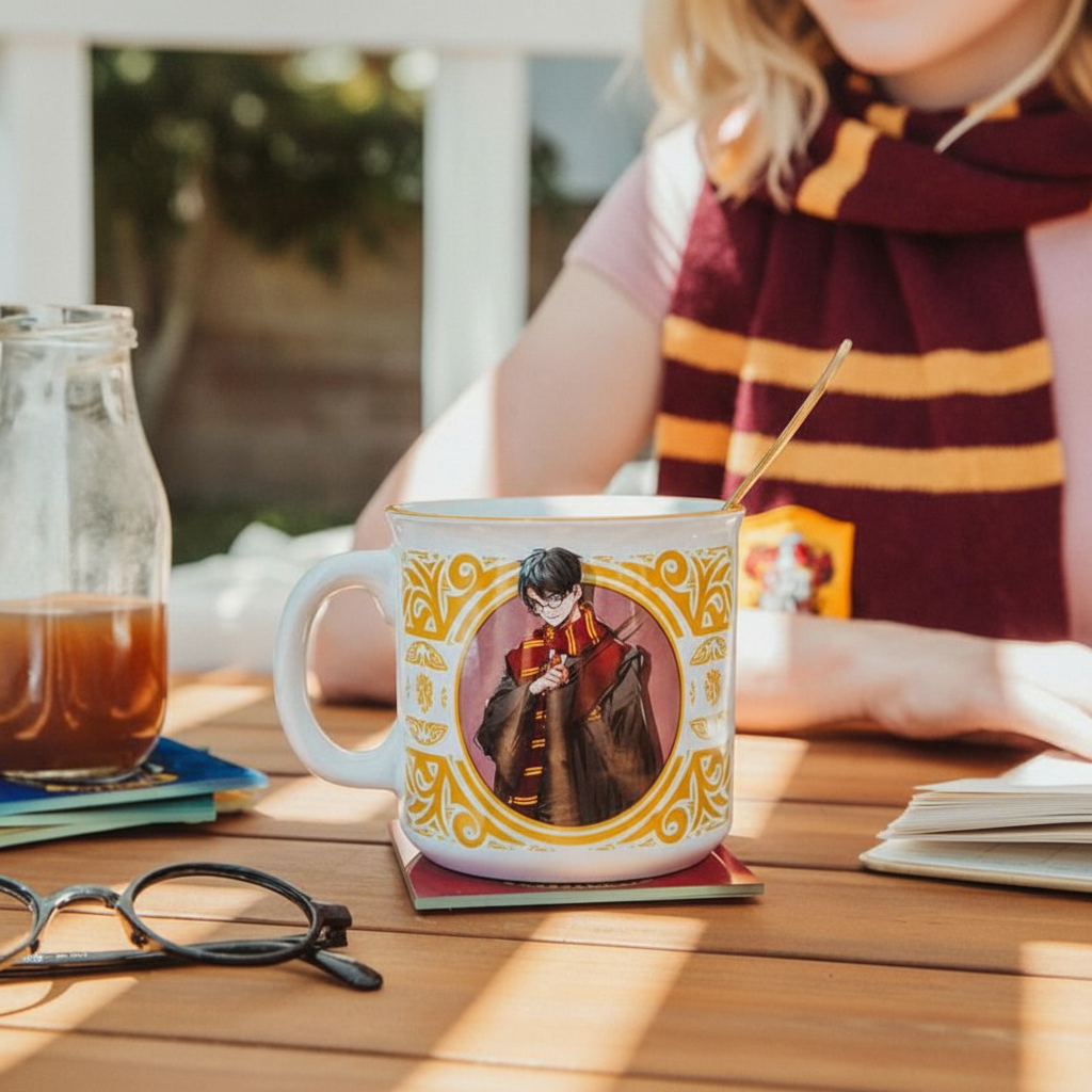 Harry Potter Anime Style Ceramic Camper Mug