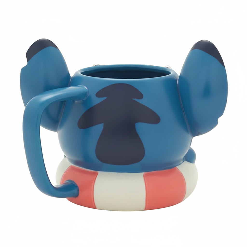 Stitch Character Figural 13 Oz Ceramic Mug