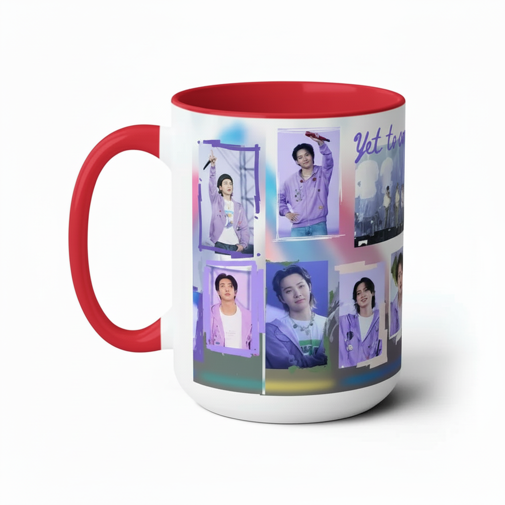 Yet To Come Group Photo Mug