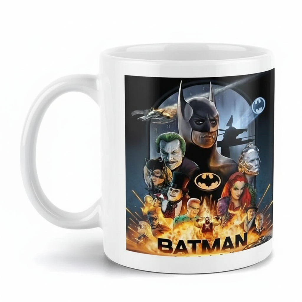 Batman Character Collage Coffee Mug