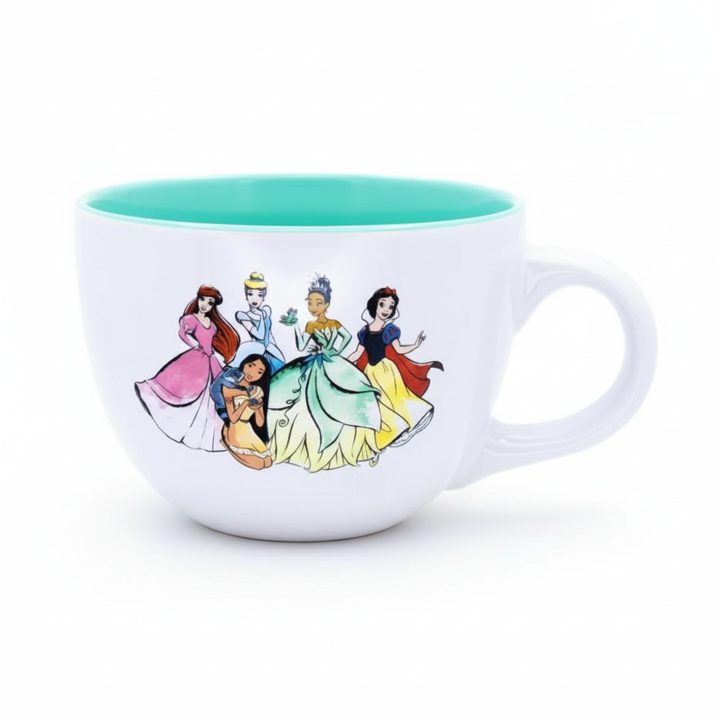 Silver Buffalo Ceramic Soup Mug