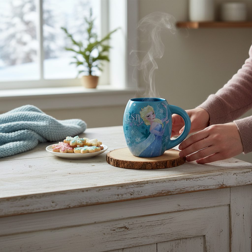 Elsa and Olaf mug.