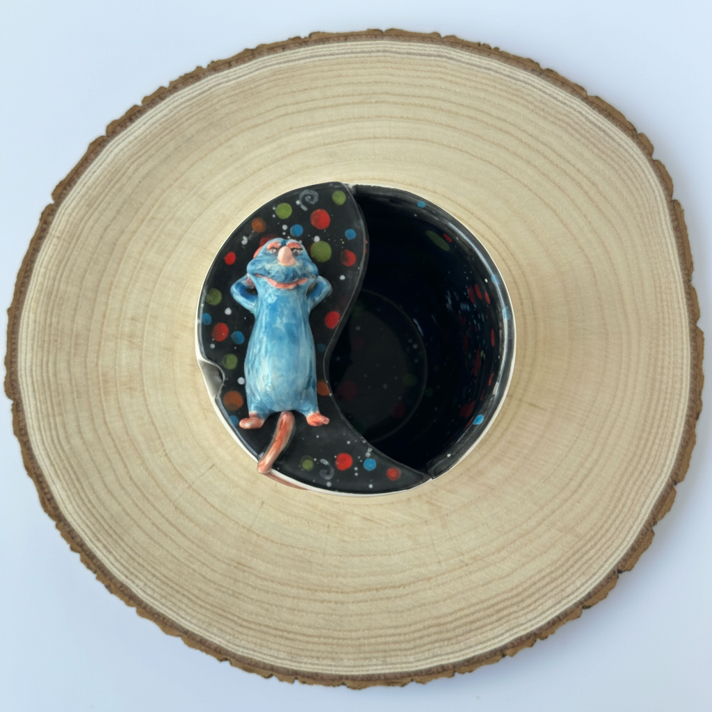 Handmade Ceramic Glazed Beverage Mug Cup