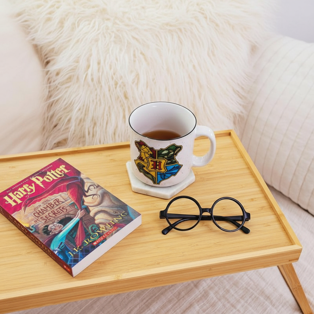 Harry Potter Hogwarts Logo Ceramic Camper Mug