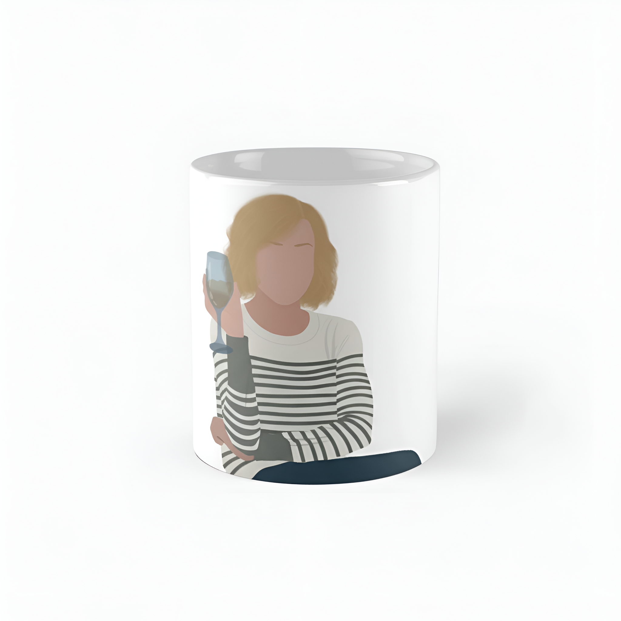 Modern Family Claire with Drink Meme Fan Art Coffee Mug
