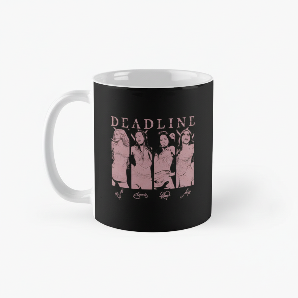 Blackpink Ceramic Coffee Mug With Music Tour Design