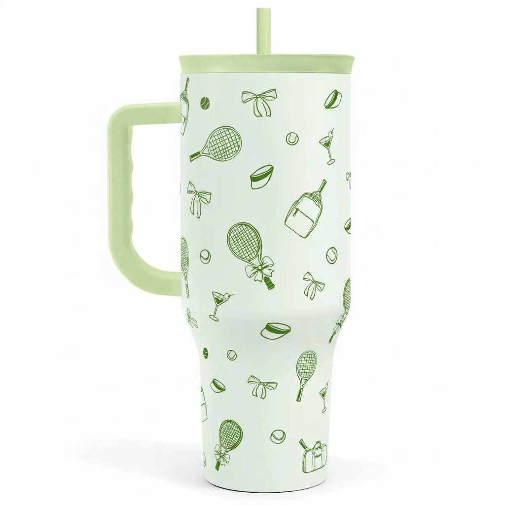 40oz Stainless Steel Insulated Tumbler With Handle For Mom