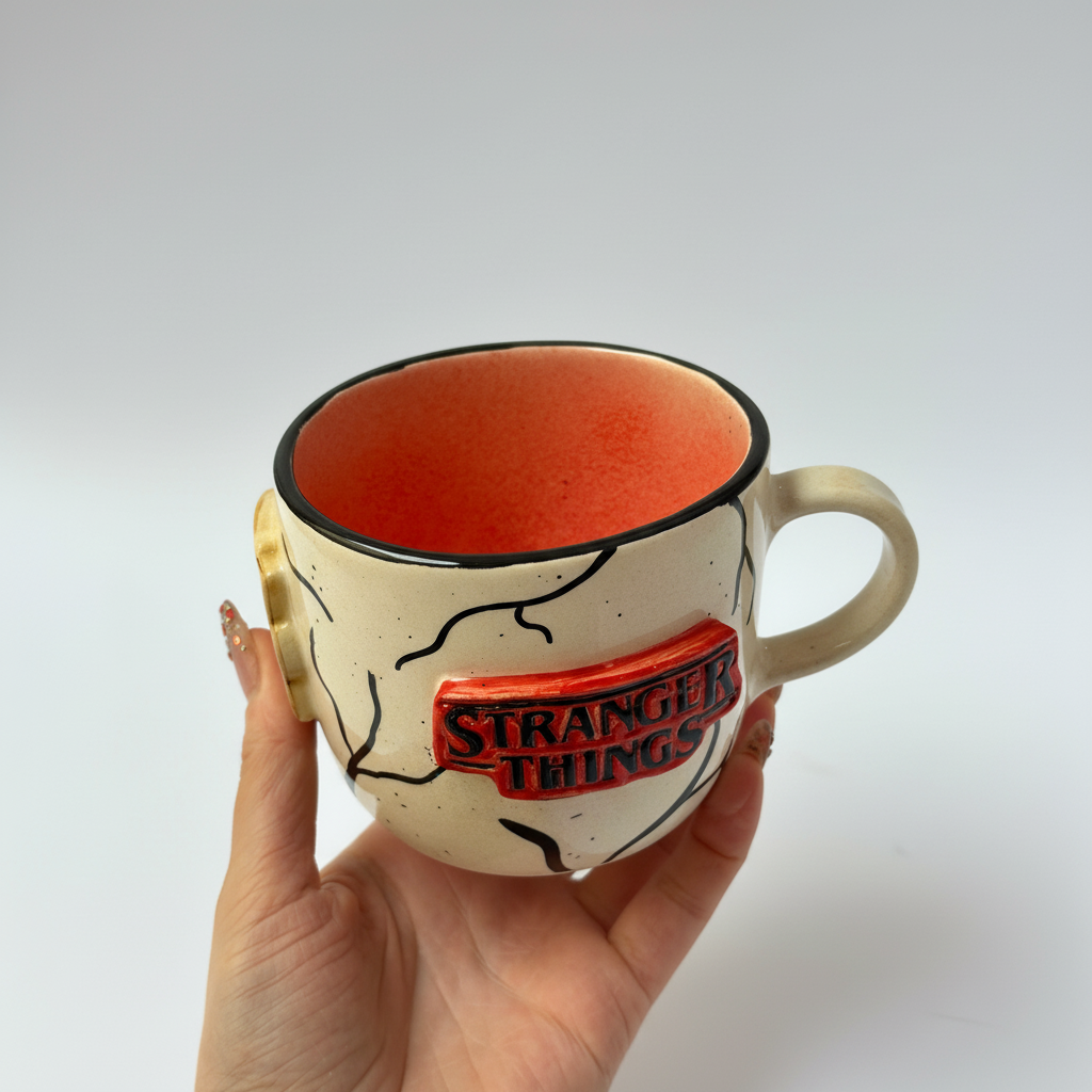 Handmade Character Inspired Conceptual Ceramic Mug