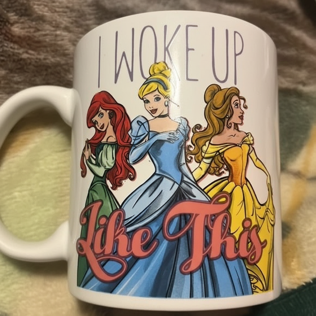 Motivational Princess Quote Ceramic Mug