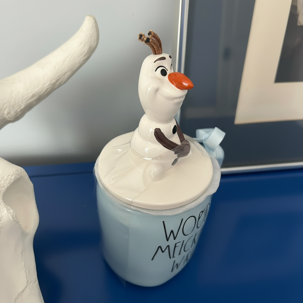  The Snowman Worth Melting For Topped Mug
