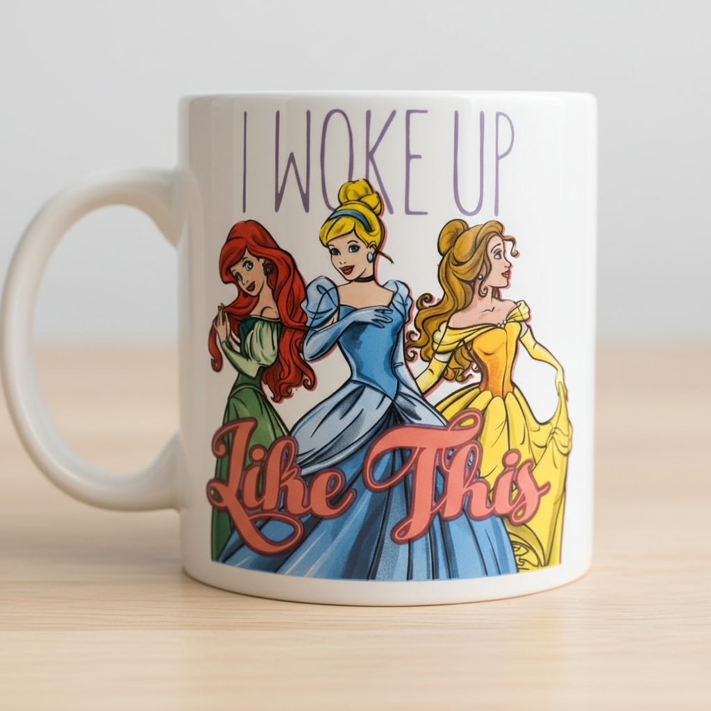 Motivational Princess Quote Ceramic Mug