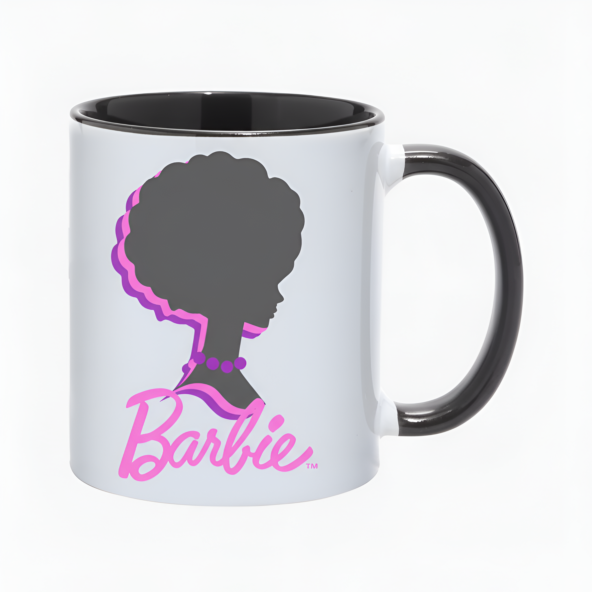 Vintage Barbie Shadow Mug Cute Coffee Cup