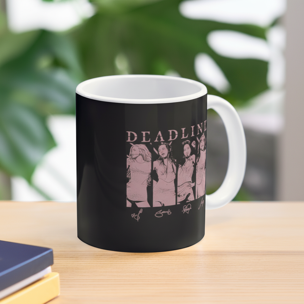 Blackpink Ceramic Coffee Mug With Music Tour Design