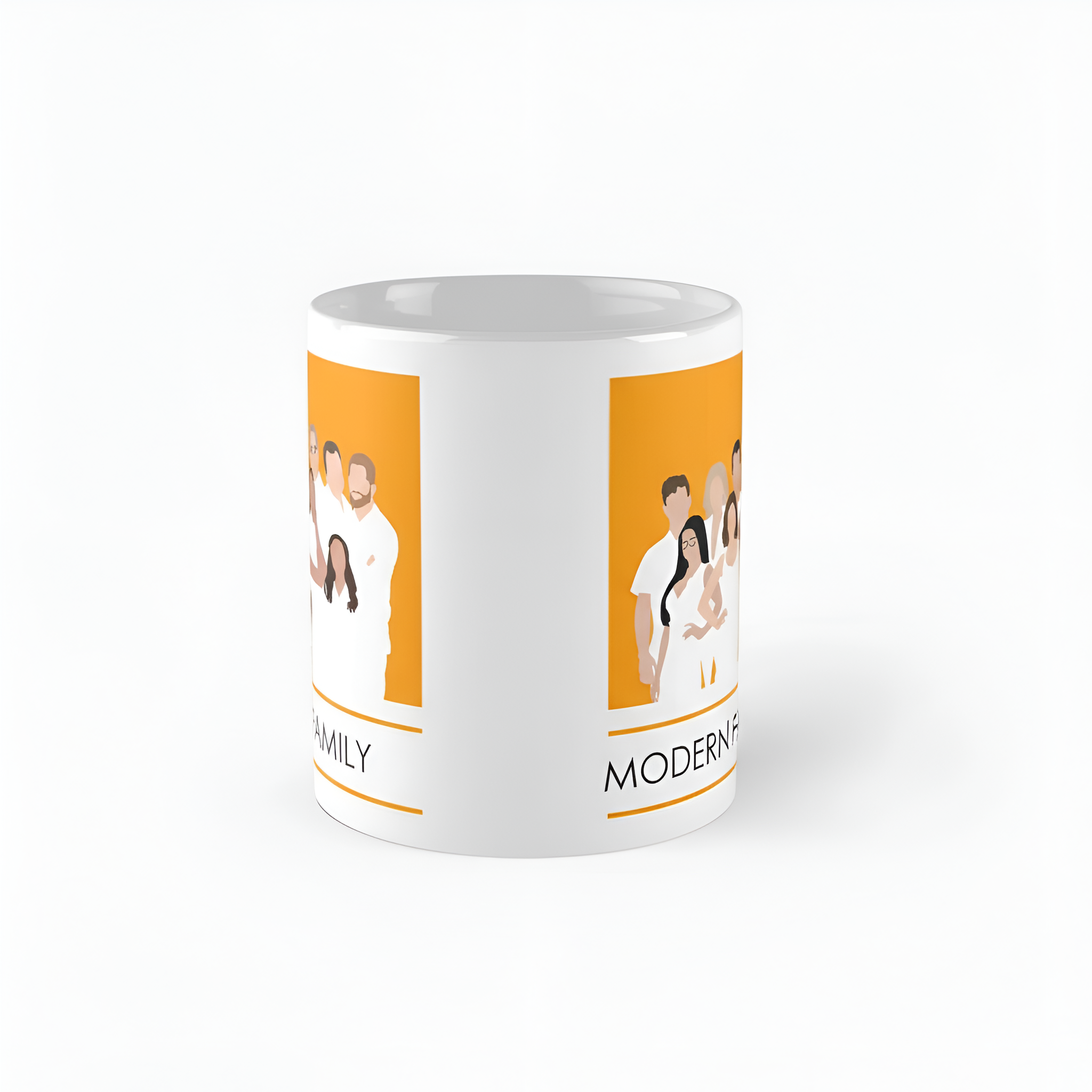 Modern Family TV Show Print Coffee Mug