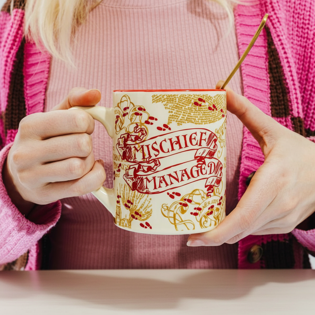 Harry Potter Marauder's Map Quotes Ceramic Mug Set 