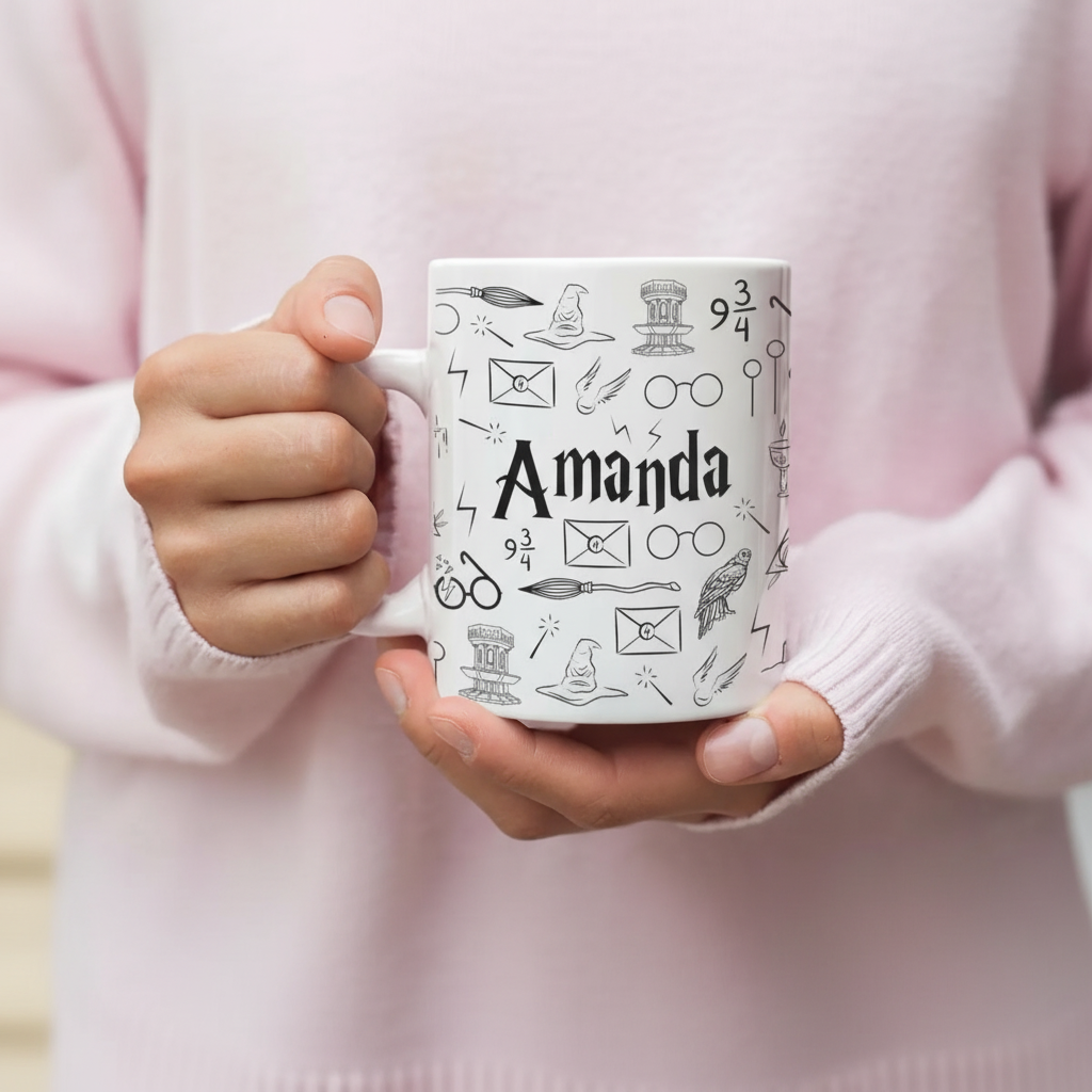  Personalized Wizard Inspired Mug
