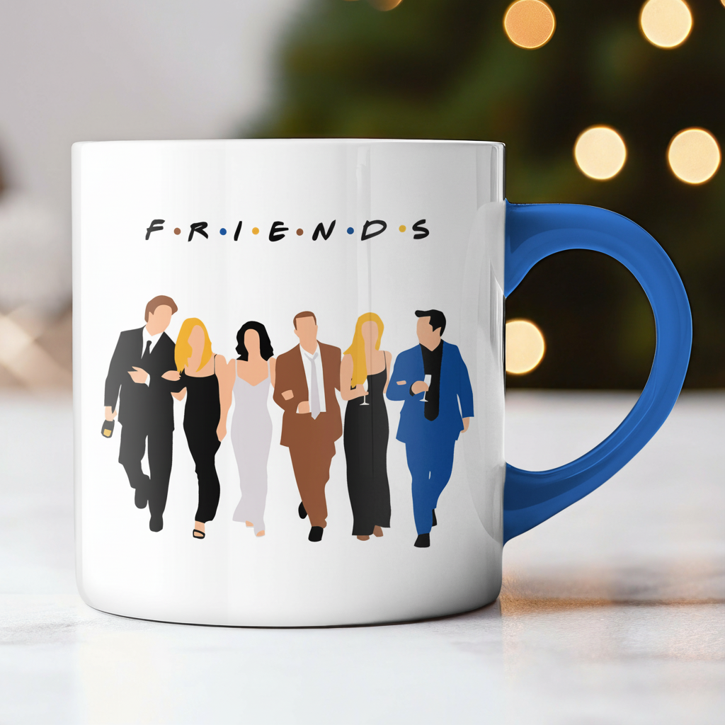Friends Theme Group Ceramic Mug