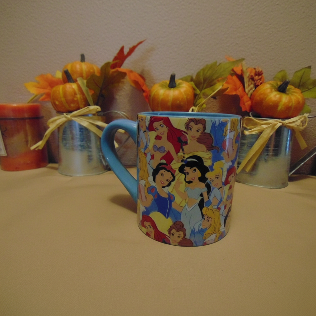 Whimsical Fairytale Princess Collage Ceramic Mug