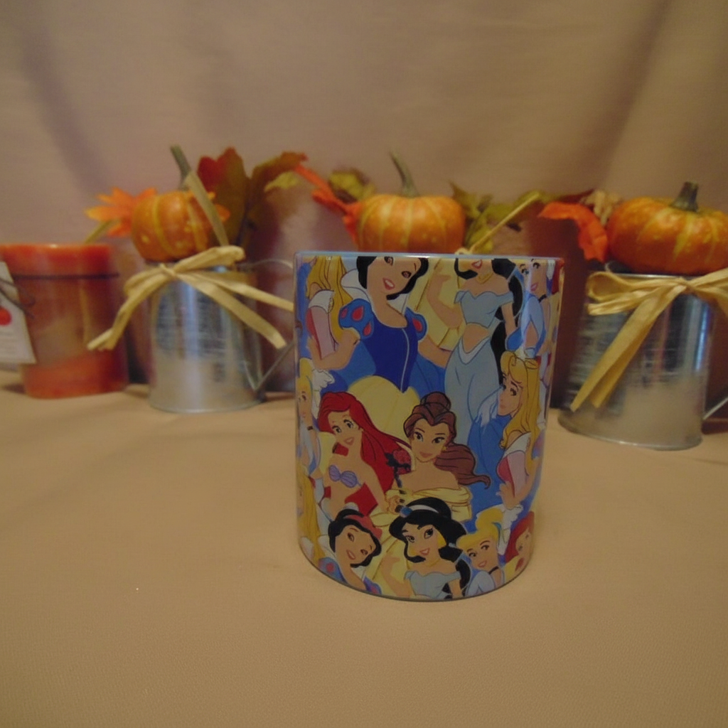 Whimsical Fairytale Princess Collage Ceramic Mug