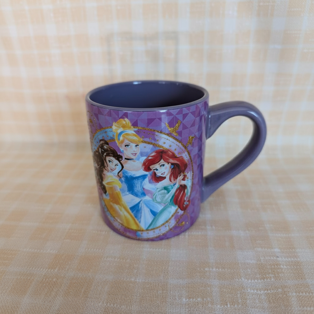 Elegant Princess Trio Design Ceramic Mug