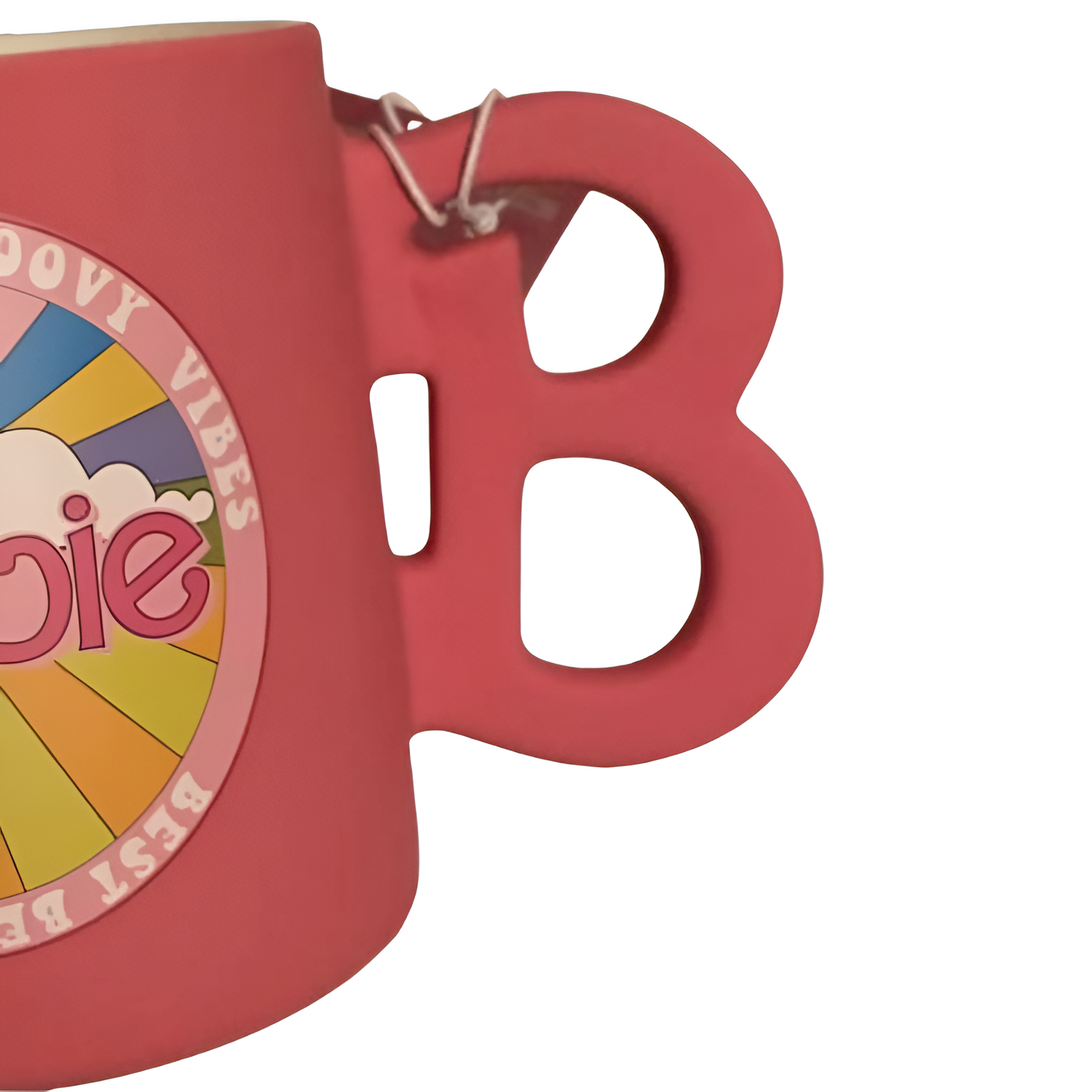 Barbie Design Mug Aesthetic Ceramic Coffee Cup for Daily Use