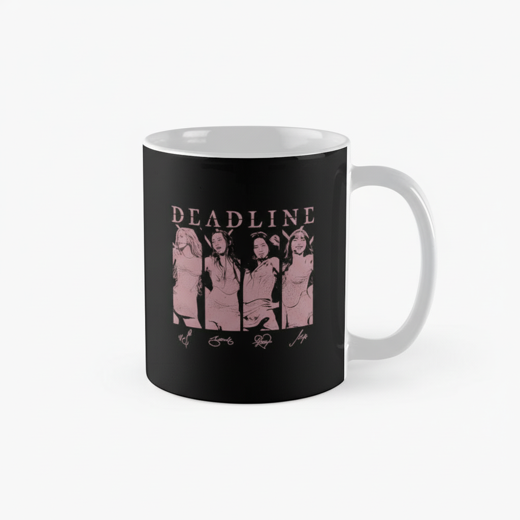 Blackpink Ceramic Coffee Mug With Music Tour Design
