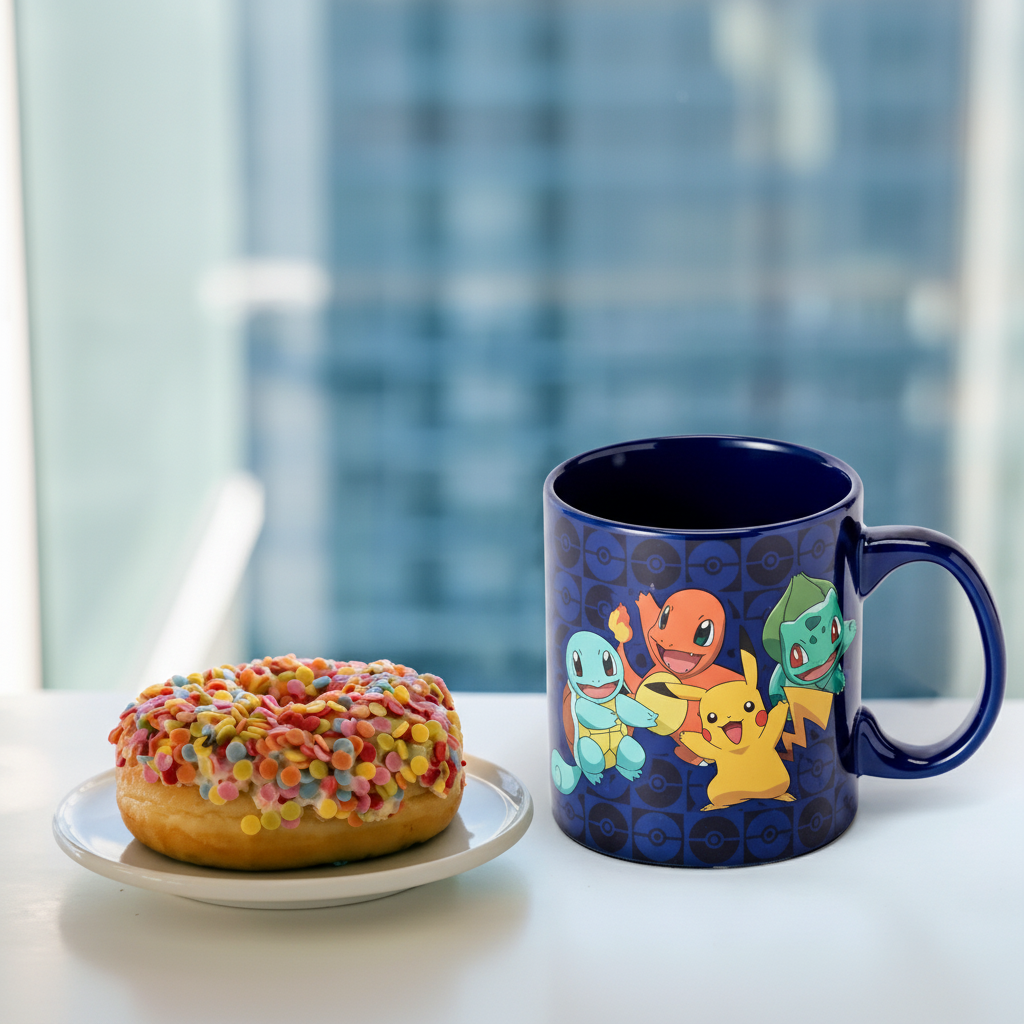 Just Funky Pokémon Original Generation One Starters Coffee Mug