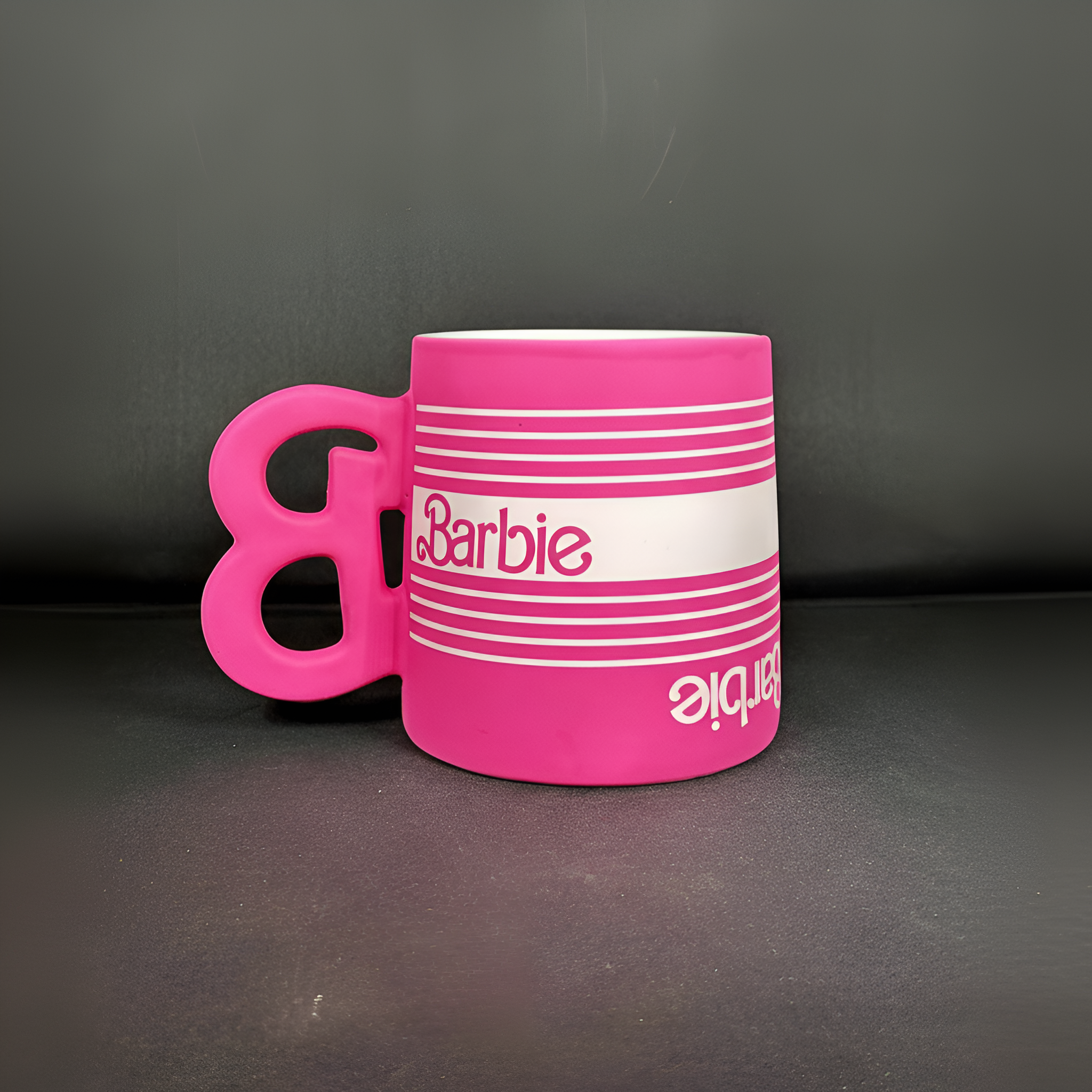 Barbie Pink Coffee Mug Barbie Movie Souvenir Stoneware Coffee Cup