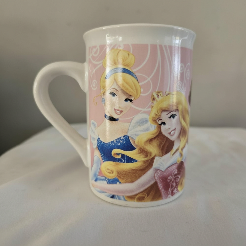 Charming Princess Themed Ceramic Mug