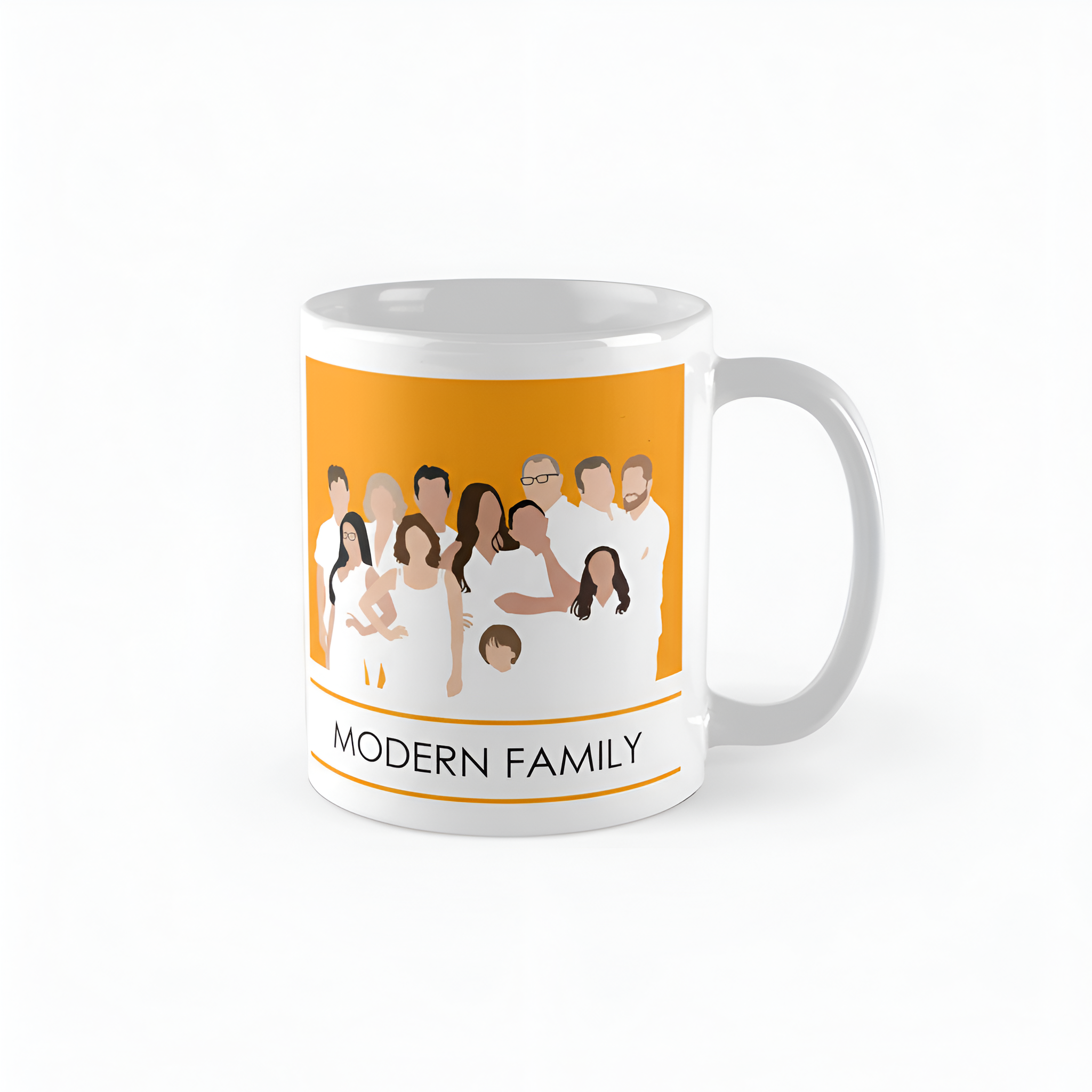 Modern Family TV Show Print Coffee Mug