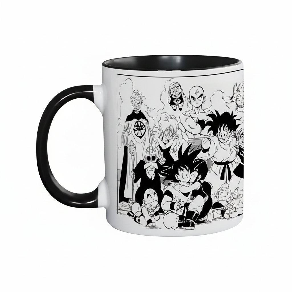 Dragon Ball Cartoon Themed Kawaii Milk Mug
