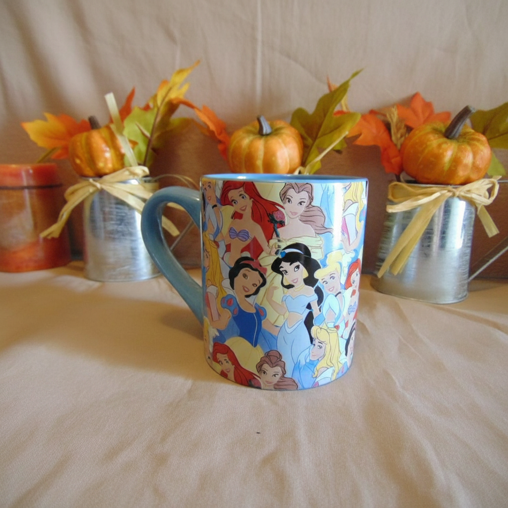 Whimsical Fairytale Princess Collage Ceramic Mug